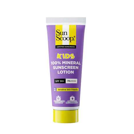 Buy SunScoop Kids 100% Mineral Sunscreen Lotion 6 ml - Purplle