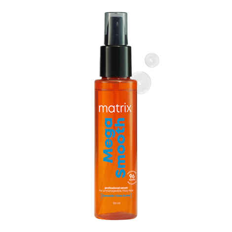 Buy MATRIX Mega Smooth Anti-Frizz Serum with Shea Butter and Ceramides| Max Smoothness for 4 Days | Used by 1 Lakh Hairstylists*| For All Hair Types | 100 ml - Purplle