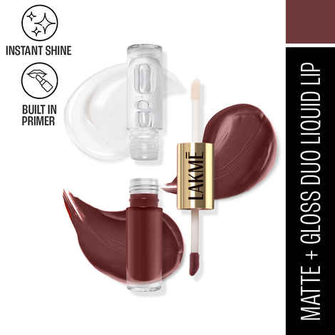 Buy Lakme 9 to 5 Matte to Glass Liquid Lip - Tropical Princess, 7.6 ml - Purplle