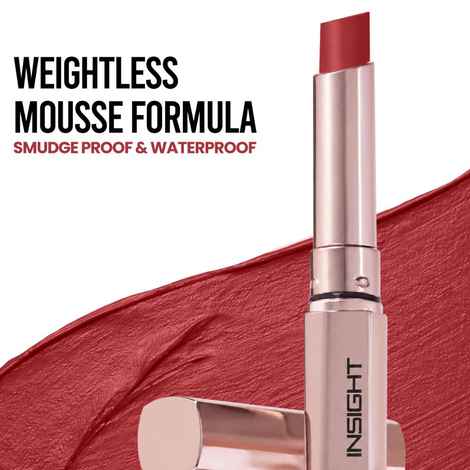 Buy Insight Makeup Essentials Mousse Lipstick - Cranberry Crumble – 2.5 gm - Purplle