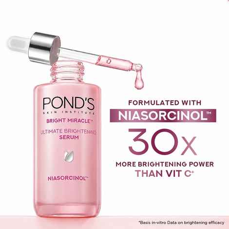 Pond's Bright Beauty Spot-less Glow Serum|| Infused with Hyaluronic Acid|| Vitamin B3|| Gluta-Boost-C|| 30 ml