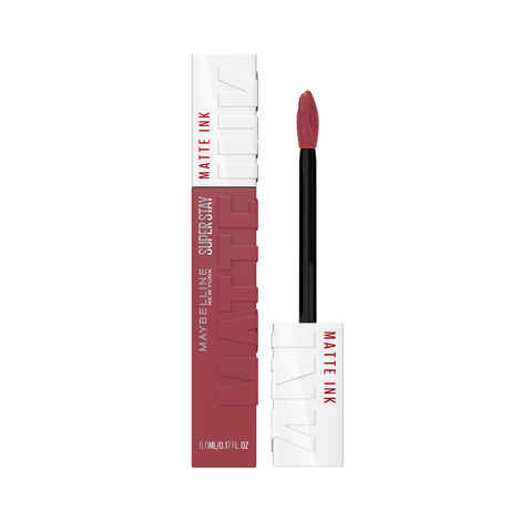 Buy Maybelline New York Superstay Matte Ink Liquid Lipstick - 16H Longwear Matte | Mover - 5 ml - Purplle