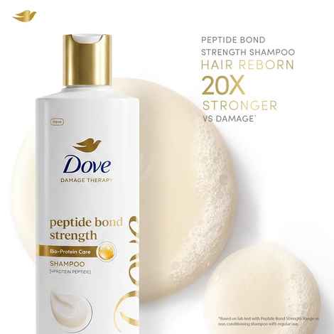 Buy Dove Peptide Bond Strength Shampoo | 180 ml - Purplle