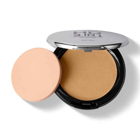 Buy RENEE Pro HD 3-IN-1 Compact - Noix 9 gm, Works as Concealer, Foundation & Powder, SPF 20, Matte Finish, High Coverage, Ultralight & Silky Smooth Finish, Enriched with Vitamin E, C & Aloe Vera - Purplle