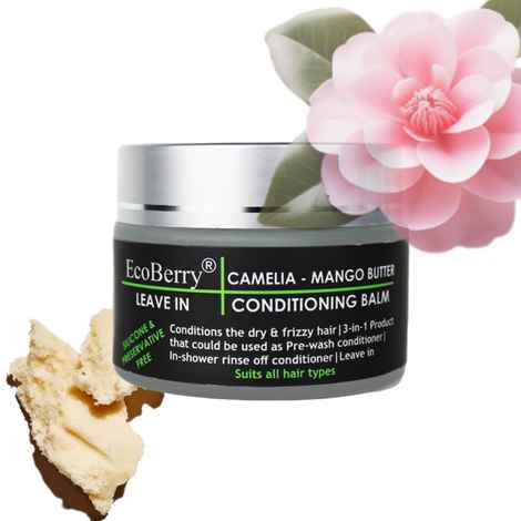 Buy Ecoberry Camellia Mango Butter Balm - Leave In Hair Conditioner 50 ml - Purplle