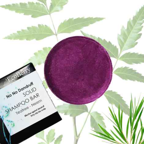 Buy Ecoberry No No Dandruff Organic Shampoo Bar 70 gm - Purplle