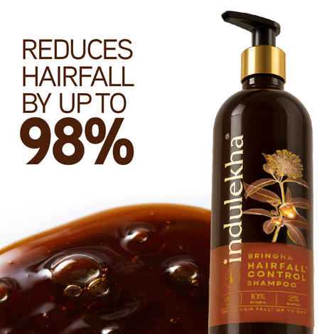 Buy Indulekha Bringha Hair Fall Control Shampoo, 180 ml - Purplle