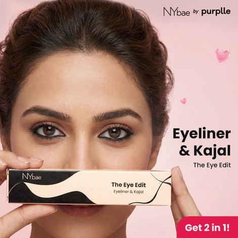 Buy Ny Bae The Eye Edit Eyeliner & Kajal 5.3 gm - Purplle
