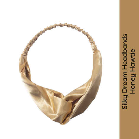 Buy Stay Quirky Silky Dream Headbands - Honey Hawtie - Gold - Purplle