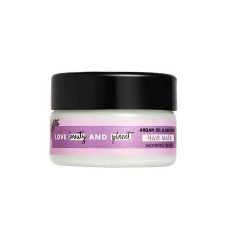 Buy Love Beauty Planet Argan Oil and Lavender, paraben free smooth and serene Hair Mask (40 ml) - Purplle