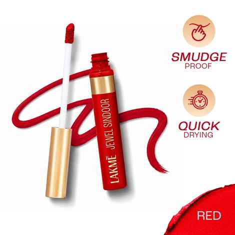 Buy Lakme Jewel Sindoor - Red - 5 ml - Purplle