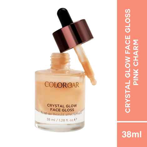 Buy Colorbar Crystal Glow Face Gloss - Pink Charm 02 38 ml - Purplle