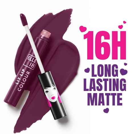 Buy Elle18 Liquid Lip Color, Sangria Blanca, 5.6 ml - Purplle
