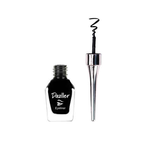 Buy Dazller Eyeliner | Velvet Matte Black |Washable | Water-resistant |Smudge-proof |Quick Dry Formula |6.5 ml - Purplle