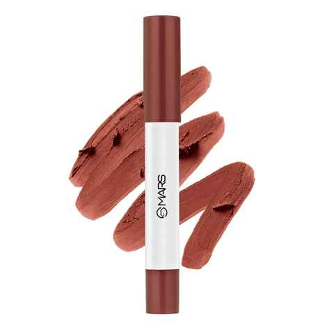 Buy MARS Cloud Kiss Soft-Matte Lip Crayon 11 - Stormy Brown 1.8 gm - Purplle