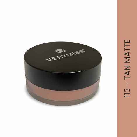 Buy Verymiss 8 To 8 Weightless Super Stay Loose Finishing Powder - 113 Tan Matte 10 Grams - Purplle