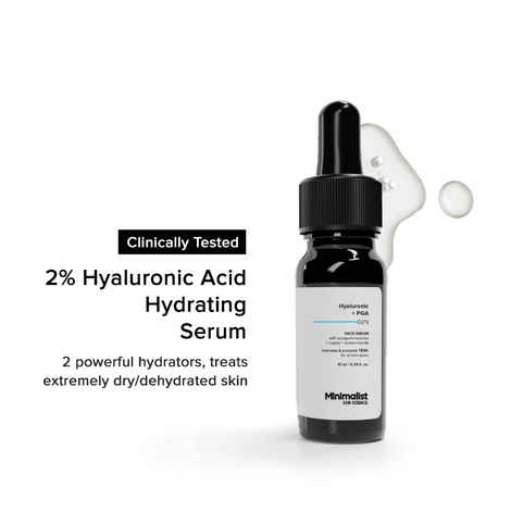 Buy Minimalist 2% Hyaluronic Acid Face Serum 10 ml - Purplle