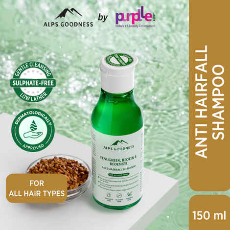 Buy Alps Goodness Fenugreek, Biotin & Redensyl Anti Hairfall Shampoo 150 ml - Purplle