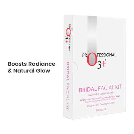 Buy O3+ Bridal Facial Kit for Radiant & Glowing Skin (66g + 75ml) - Purplle