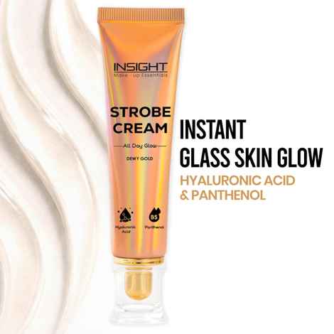 Buy Insight Makeup Essentials Strobe Cream - Dewy Gold – 30 gm - Purplle