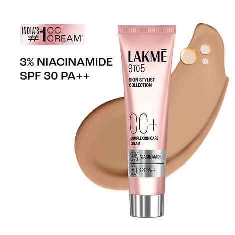 Buy Lakme 9 to 5 CC Cream Caramel with 3% Niacinamide Complex SPF 30 PA++| (30 gm) - Purplle