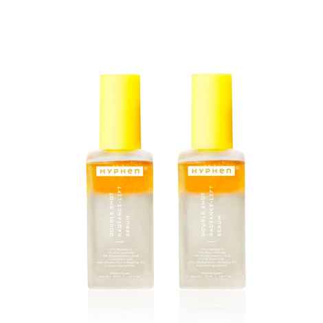 Buy Hyphen 20% ( Bakuchiol+ Rosehip oil + Coco- Caprylate) Double Shot Radiance -Lift Serum| Fade Dark Spots- 11% Mandarin 5% Niacinamide 2% Polyglutamic Acid Cica Stem Cell| All Skin Type-50 ml (Pack of 2) - Purplle