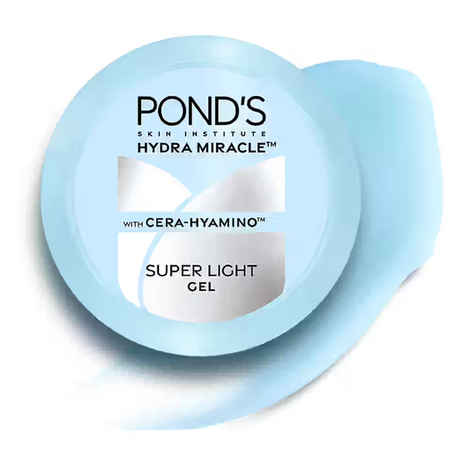 Buy Ponds Super Light Gel Moisturiser, Oil-Free Moisturiser, 25 gm - Purplle