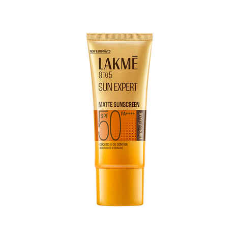 Buy Lakme Sunscreen For Bright Skin, SPF 50 PA++++, Water Light, Niacinamide, In Vivo Tested, 50 ml - Purplle