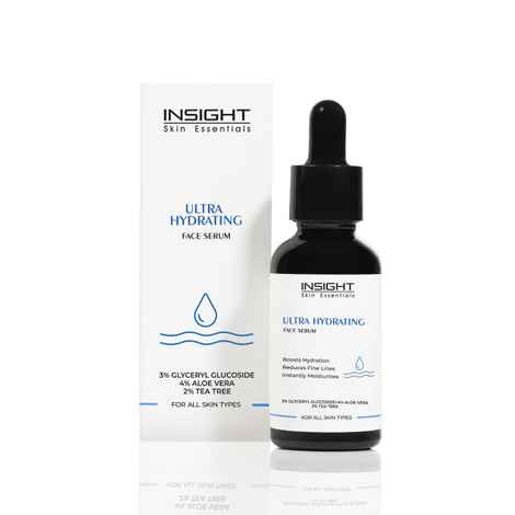 Buy Insight Cosmetics 2% Hyaluronic Acid + 2% Alpha Arbutin Face Serum 30 ml - Purplle