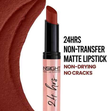 Buy INSIGHT COSMETICS 24 HRS NON TRANSFER MATTE LIPSTICK (LL-03)_HOW YOU DOIN? (05) - Purplle