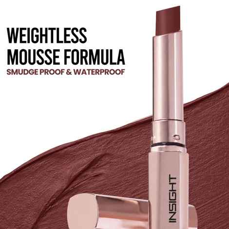 Buy Insight Makeup Essentials Mousse Lipstick - Mocha Sprinkles – 2.5 gm - Purplle