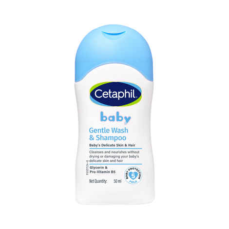 Buy Cetaphil Baby Gentle Wash & Shampoo - (50 ml) - Purplle
