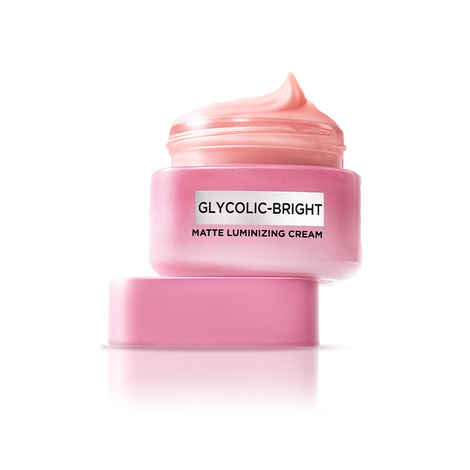 Buy L'Oreal Paris Glycolic Bright Matte Luminizing Cream | Instant Glow Booster | Matte Skin | Luminizing Glow | Dark spot & Pigmentation Reduction | 15 ml - Purplle