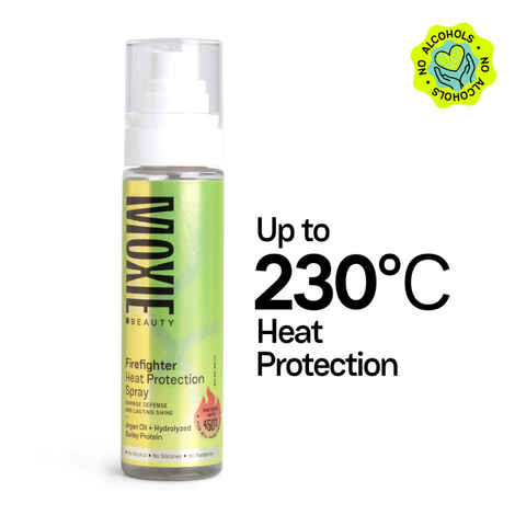 Buy Moxie Beauty Firefighter Heat Protection Spray | Up to 450°F protection| No Alcohol | Frizz-Free Glossy Finish | 100 ml, Pack of 1 - Purplle