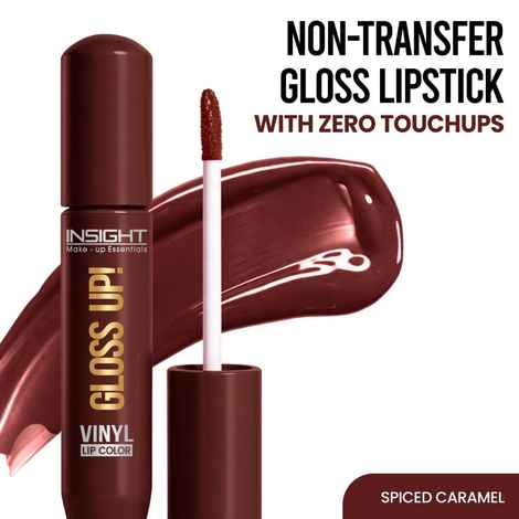 Buy Insight Cosmetics Gloss Up ! Vinyl Lip Color – Spiced Caramel - 4 gm - Purplle