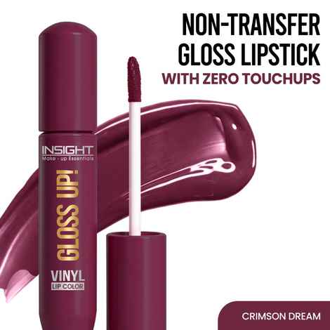 Buy Insight Cosmetics Gloss Up ! Vinyl Lip Color – Crimson Dream - 4 gm - Purplle