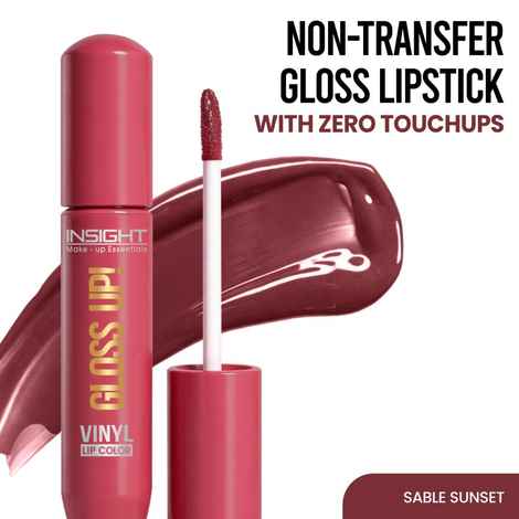 Buy Insight Cosmetics Gloss Up ! Vinyl Lip Color – Sable Sunset - 4 gm - Purplle