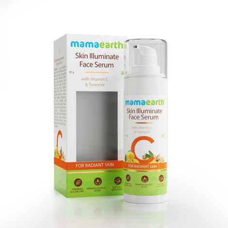 Buy Mamaearth Skin Illuminate Face Serum with Vitamin C and Turmeric for Radiant Skin - 30 gm - Purplle