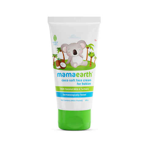 Buy Mamaearth Coco Soft Face Cream With Coconut Milk & Turmeric For Babies - 60 gm - Purplle