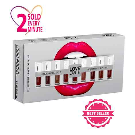 Buy Love Earth Liquid Mousse Lipstick 2.O M - Purplle
