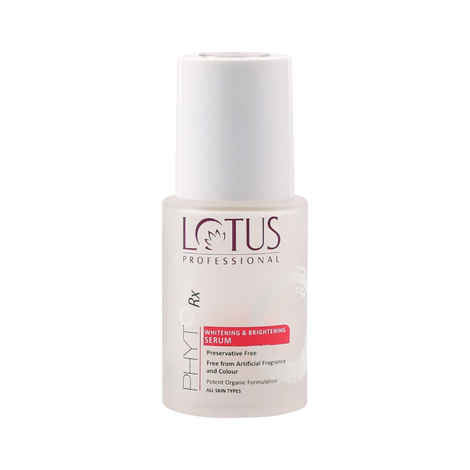Lotus Professional PhytoRx Whitening & Brightening Serum | All skin types | Preservative free | 30 ml