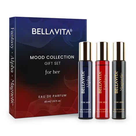 Buy Bella Vita Mood Collection Perfume For Her 15 ml x 3 | gift for women | trail pack - Purplle