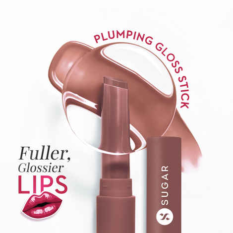 Buy Sugar Glide Peptide Plumping Gloss Stick 03 Taupe Tick - 2.7 gm - Purplle