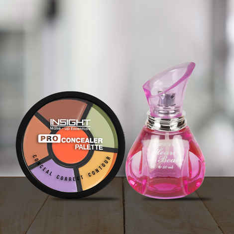 Buy Insight Cosmetics Heart Beat EAU DE PARFUM (POUR FEMME) +Pro Concealer Palette_corrector Kit Combo of 2 - Purplle