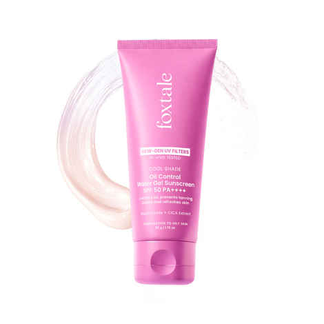 Buy Foxtale Cool Shade Oil Control Water Gel Sunscreen - 50 gm - Purplle