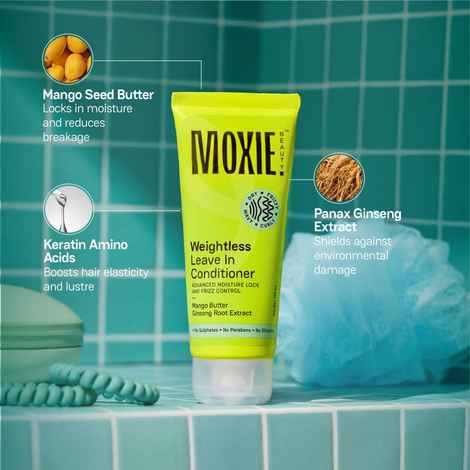 Buy Moxie Beauty Weightless Leave In Conditioner 120 ml - Purplle