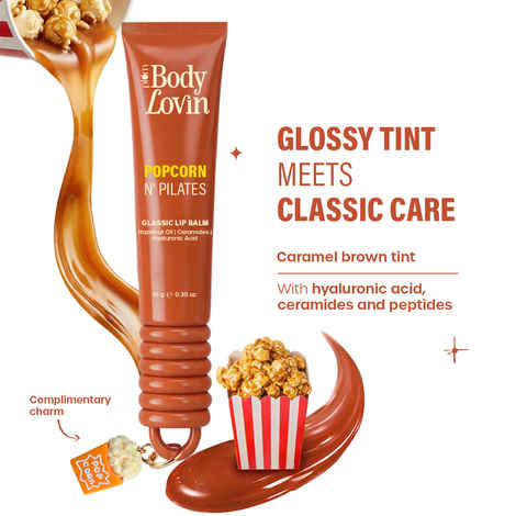 Buy Plum BodyLovin' Popcorn N' Pilates Glassic Lip Balm | 10 gm - Purplle