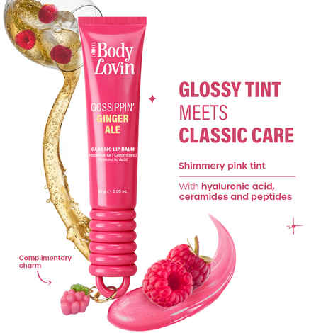 Buy Plum BodyLovin' Gossippin’ Ginger Ale Glassic Lip Balm | 10 gm - Purplle