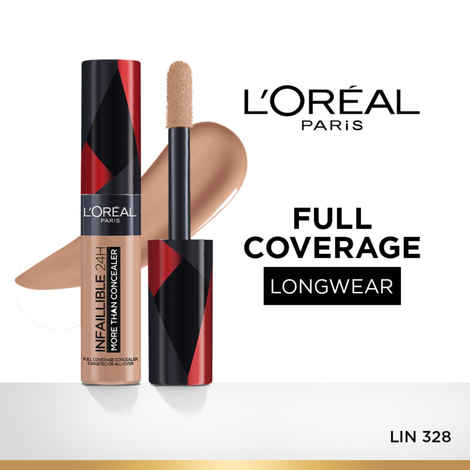 Buy L'Oreal Paris Infallible Full Wear More Than Concealer with Waterproof Formula, Long-lasting - 328, 10 ml - Purplle