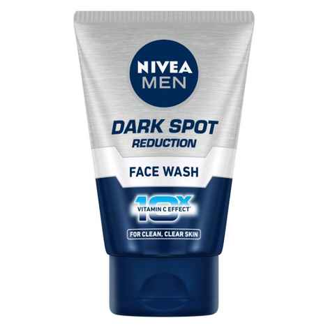 Buy Nivea Men Face Wash Dark Spot Reduction With 10x Vitamin C Effect (100 ml) - Purplle